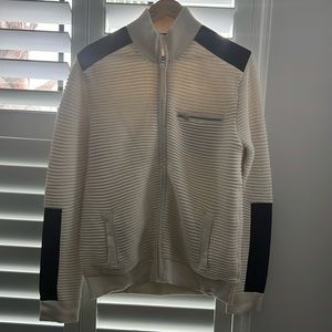 Men’s zip up by INC.   Could be used as a jacket or sweater !! Like new.